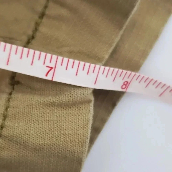 Men's EDDIE BAUER Elastic Pull-On Shorts SZ 2XL Khaki Pockets Hiking Outdoors - Picture 10 of 10